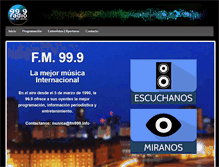 Tablet Screenshot of fm999.info